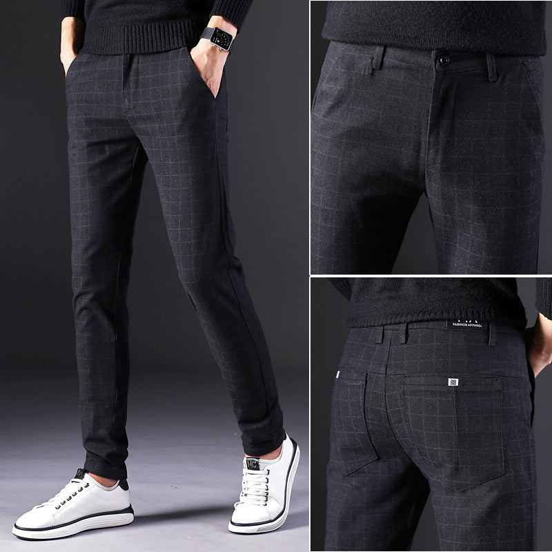 THE MILAN TROUSERS - GRIJS