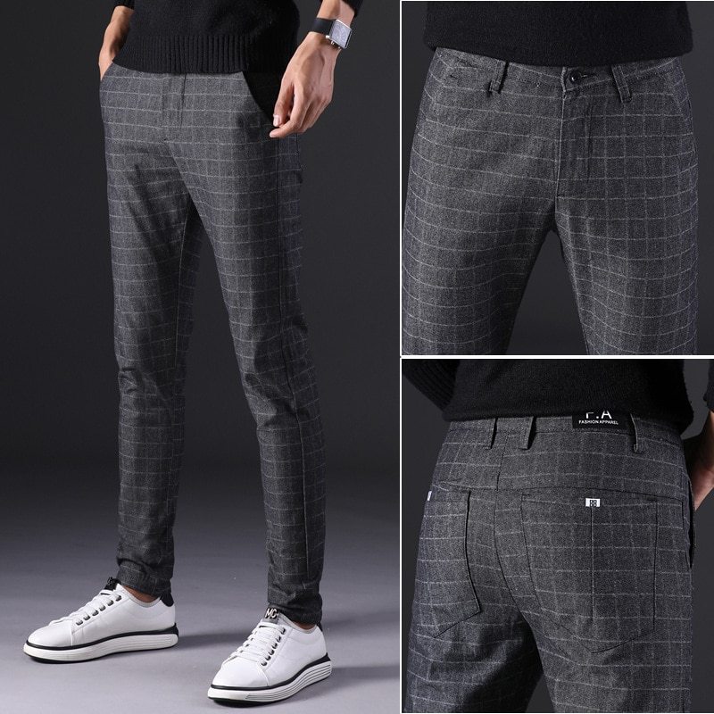 THE MILAN TROUSERS - GRIJS