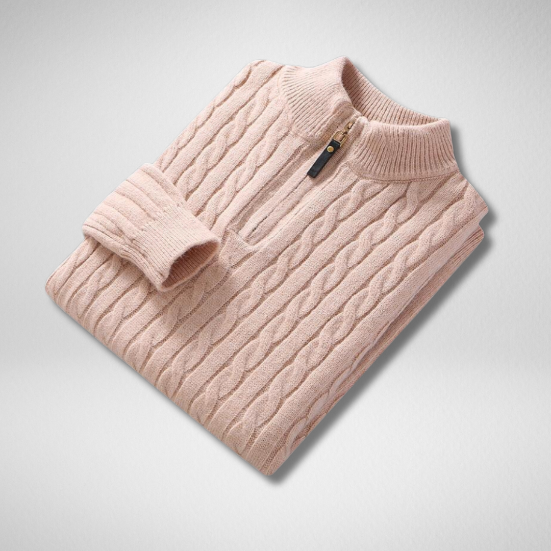 THE MIRI ZIP SWEATER