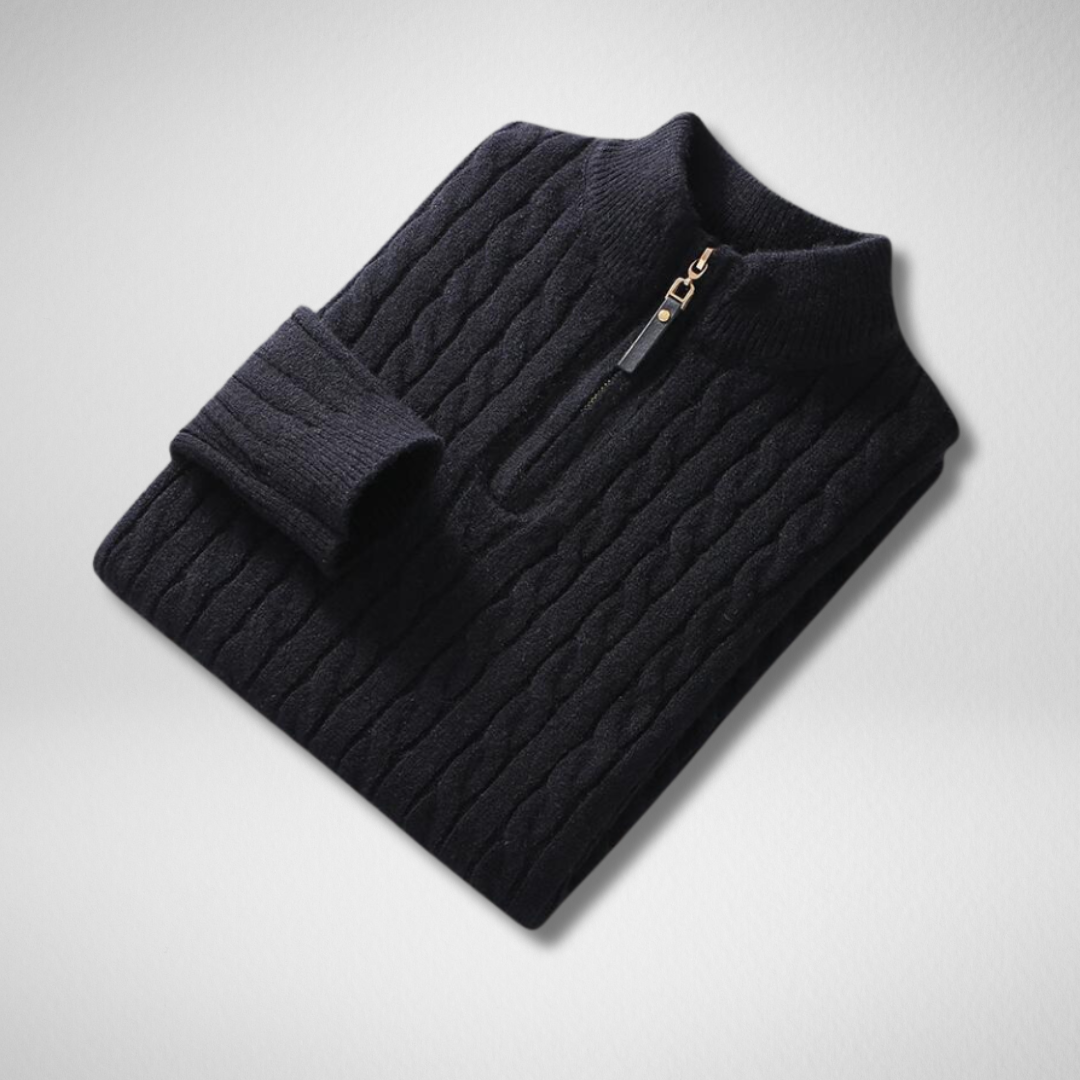 THE MIRI ZIP SWEATER