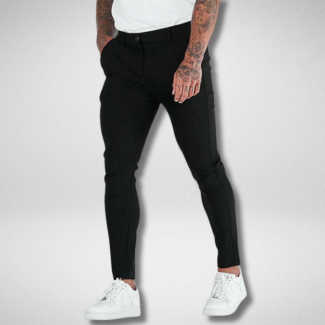 THE JACKSON TROUSERS - ZWART